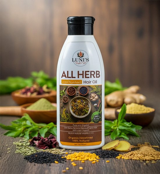 Lunis Herbal Store All herb hair oil