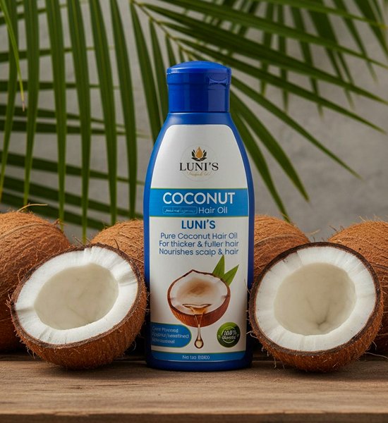Lunis Herbal Store Coconut Hair Oil